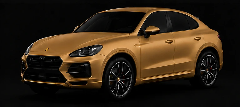 Полная оклейка в матовый полиуретан для Porsche Macan