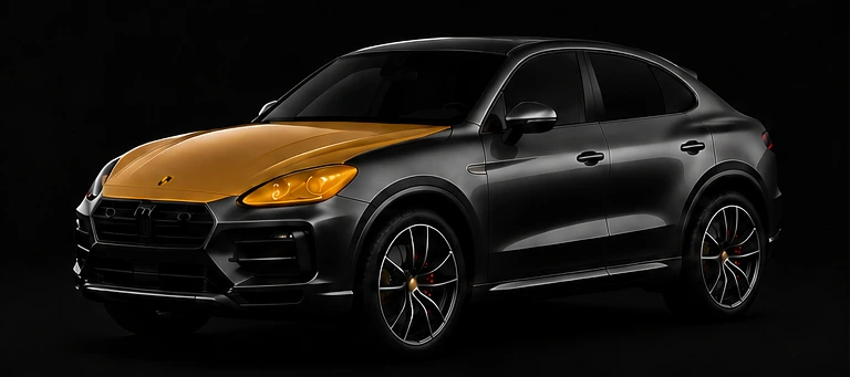 Оклейка минимум для Porsche Macan