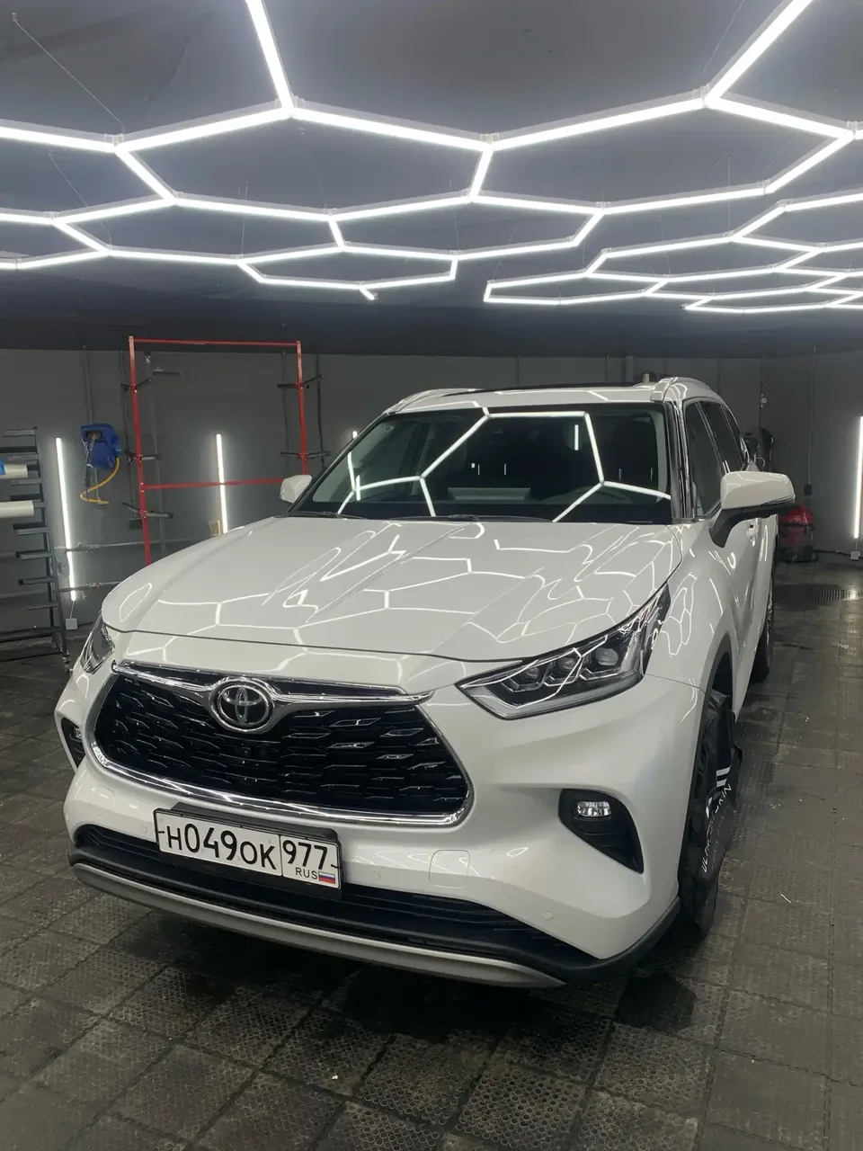 Toyota Highlander — Оклейка зон риска