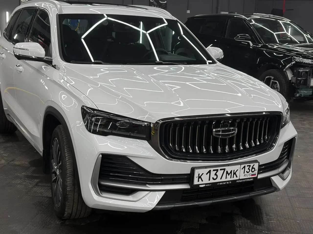 Geely Monjaro — Оклейка зон риска